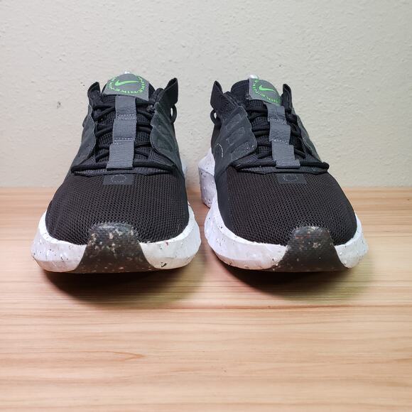 Nike Men's‎ Size 9 Air Zoom Crater Impact Running Shoes Black White Athletic - Picture 2 of 10